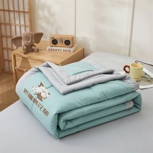 A Sınıfı Rahat Ve Nefes Alabilen İlkbahar Ve Yaz Yorganı %100 Pembe