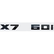 X7 60i Siyah Bagaj Yazısı 3a 3d 3abs
