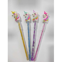 Unicorn Yumurtlayan Kalem Seti 4'Lü
