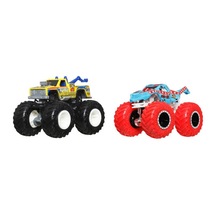 Hot Wheels Monster Trucks Güçlü İkili 1:64 Arabalar Ramblın Wreck Çok Renkli