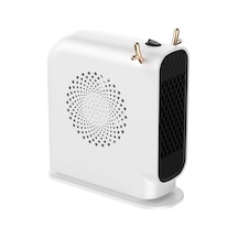 Yifomall Hızlı Isıtıcı Ev Ofis Kullanıma Uygun 500w Allüminyum Tel 1 Saniye Isı Veren Mini Sıcak Hava Bloweri Beyaz