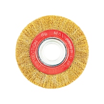 Saçaklı Daire Tel Fırça 200 X 25 Mm