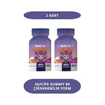 Saflife Gummy 60 Çiğnenebilir Form 2 Adet 1