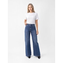 LOFT Lisa Regular Fit Kadın Pantolon Denim
