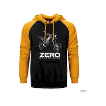 Zero Fx Sarı Renk Reglan Kol Sweatshirt / Hoodie