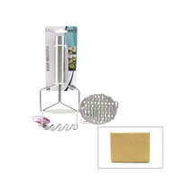 İbico İ22-360 Yay Şekilli Zigzag Metal Saplı Patates Ezici