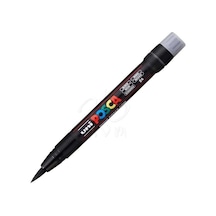 Uni Posca Fırça Uçlu Marker Pcf-350  Siyah
