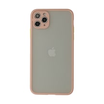 Apple Uyumlu - iPhone 12 Pro Kılıf Montreal Silikon Kapak - Pembe