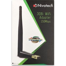 Nivatech 3dbı 150mbps Wifi Usb Adaptör W113