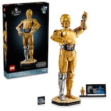 LEGO® Star Wars™ C-3PO™ 75398 - Yetişkinler için İnşa Edilebilen Koleksiyonluk ve Nostaljik Droid Figürü Yapım Seti (1138 Parça)