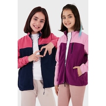 Fuşya - Lacivert - Mor