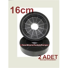 Vad 6870 Tx Ankastre Davlumbaz Aspiratör İçin Karbon Filtre 16cm 2 Adet