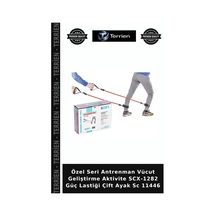 Özel Seri Antrenman Vücut Geliştirme Aktivite Scx-1282 Güç Lastiği Çift Ayak Sc 11446 Çok Renkli