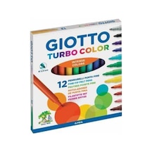 Giotto Turbo Color Keçeli Kalem 12'li