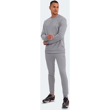Slazenger OFFENDER KTN Erkek Cepli Gri Eşofman Takımı