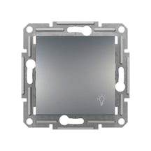 Schneider Electric EPH0700162 Asfora Çelik Light Anahtar Çerçevesiz