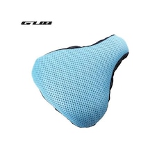 Novahub Gub Yumuşak Bisiklet Koltuğu Kapağı Ergonomi Bisiklet Sele Nefes Alabilir 3d Petek Örgü Koltuk Minderi Renk: Açık Mavi Mavi