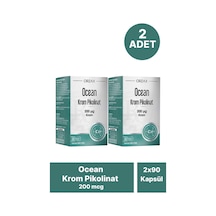 Ocean Krom Pikolinat 200 Mcg 90 Kapsül 2 Adet