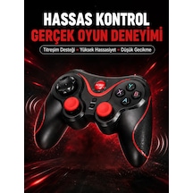 Profesyonel Oyuncu Kablosuz Gamepad Çoklu Cihaz Desteği Diğer