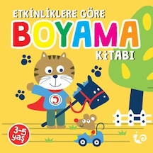 Etkinliklere Göre Boyama Kitabı - Sarı - Yqbx-623125