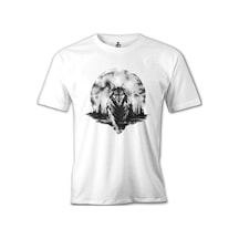 Kurt Ve Ay 2 Beyaz Erkek Tshirt