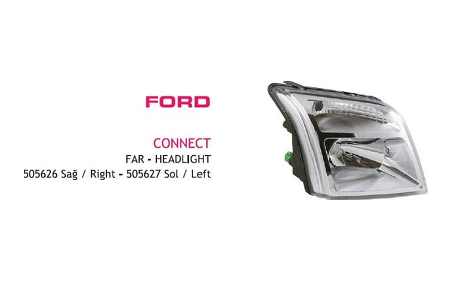 Far Sol Ford Connect 01- Motoru Üzerinde
