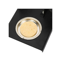 Siyah Havya Kalay Tel Standı 2'si 1 Arada Çok Fonksiyonlu Tutucu Makara Lehim