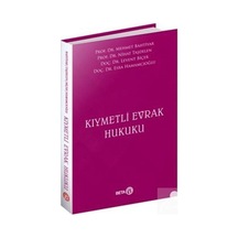 Kıymetli Evrak Hukuku - Esra Hamamcıoğlu - Beta Yayınları