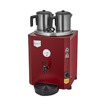 De11 Jumbo Çay Makinesi 2 Demlikli 23 Lt Elektrikli