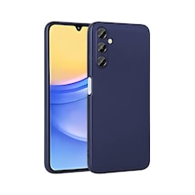 Zore Galaxy A15 Kılıf Ogaa Premier Silikon Kapak - Lacivert