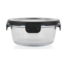 Retro Kilitli Saklama Kabı Yuvarlak 400 Ml-ınox Inox