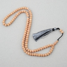 Kehribar 99luk Tekerlek Kesim 9x6.5mm Namaz Tesbihi