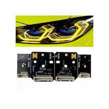 Bmw G22 G26 Led Modülü Sarı 1. Model 2019-2023 Arası Laser Far Uyumlu