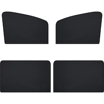 Hfambition Araç Gölgelik Seti - 4 Parça Manyetik Güneşlik İle Gizlilik Ve Uv Koruma