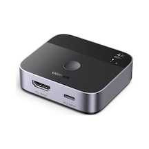 Ugreen 2-in-1 Çift Yönlü Usb-c+hdmı 4k 60hz Switch, 55452