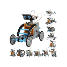 13'ü 1 Arada Güneş Enerjili Robot Oyuncağı, 8-13 Yaş Çocuklar İçin Dıy Stem Yapı Kiti Solar Energy