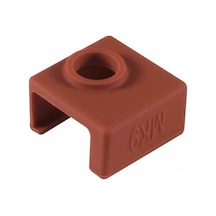 Koodmax 2 Adet E3d-v6 Sıcaklığa Dayanıklı Mk8/mk9 Alüminyum Isıtıcı Blok Silikon Kılıfı Kırmızı