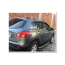 Woc Chrome Nissan Qashqai Krom Cam Çıtası 2007-2014 4 Parça  Pasla