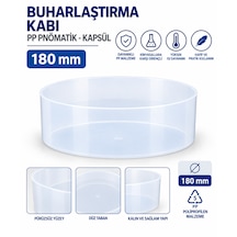 Buharlaştırma Kabı Pp Pnömatik - Kapsül 180 Mm
