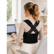 Dik Duruş Destek Korsesi Lastikli Sırt Ve Bel İçin
