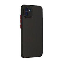 Samsung Galaxy Uyumlu,A03 Kılıf Montreal Silikon Kapak - Siyah Çok Renkli