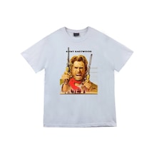 Stoned&Fame Unisex Beyaz İyi Kötü Çirkin Baskılı T-shirt Beyaz