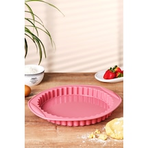 Emsan Silikon Tart Kalıbı Pembe