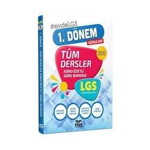 8.Sınıf LGS Video Çözümlü Tüm Dersler Soru Bankası - 1.Dönem- Evrensel İletişim Yayınları