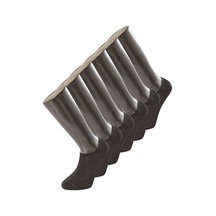 6'lı Paket Düz Sneakers Çorap 9004/siyah Siyah