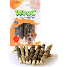 Wooc Balık Sargılı Sütlü Stick Köpek Ödülü 80 G