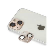 Newface Apple İphone 13 Pers Alüminyum Kamera Lens - Gold Altın