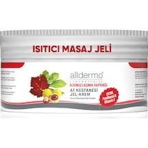 Alldermo At Kestanesi Kırmızı Asma Yaprağı Isıtıcı Jel Krem 250 ML