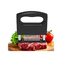 Cbtx 48-pin Et Gevşetici Saplı Paslanmaz Çelik Et Yumuşatıcı Biftek İğnesi Mutfak Aletleri Siyah