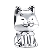 Fubena Japon Köpeği Akita Charm Gümüş